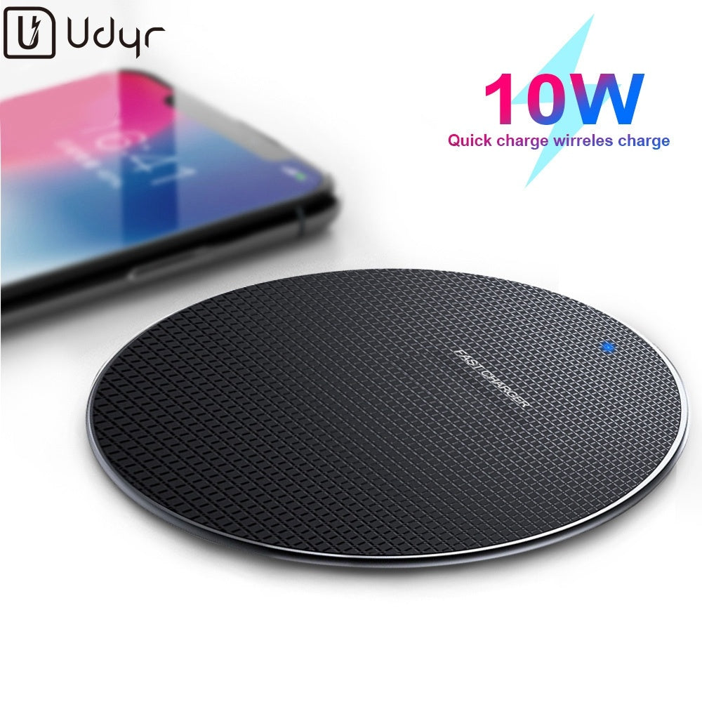 Ultra-thin round wireless charging fast charging base