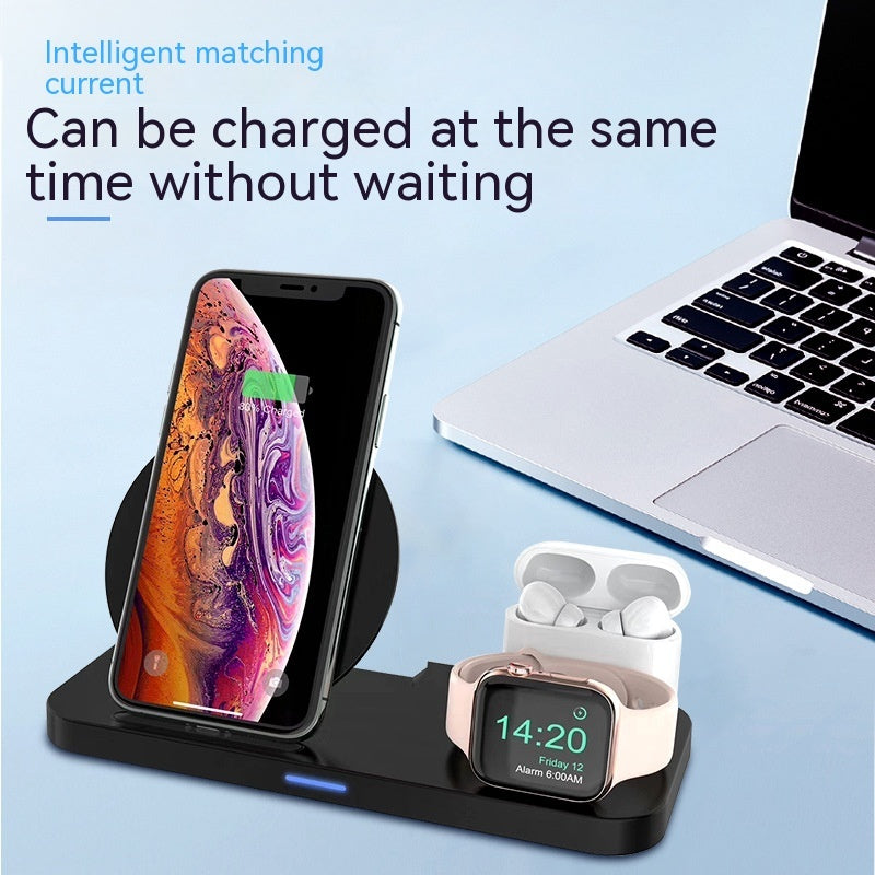Three-in-one Multifunctional Wireless Charger