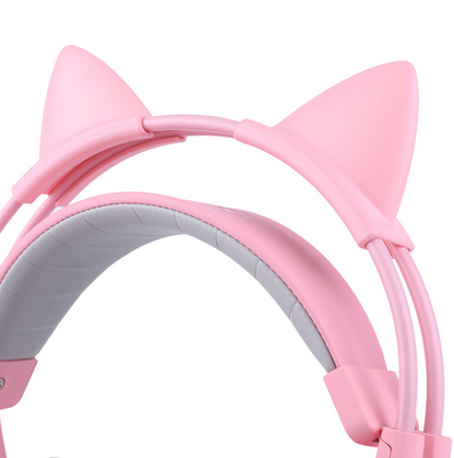 G951 Gaming Headset USB 7.1 Virtual Surround Sound Headsets LED Cat Ear Headphones