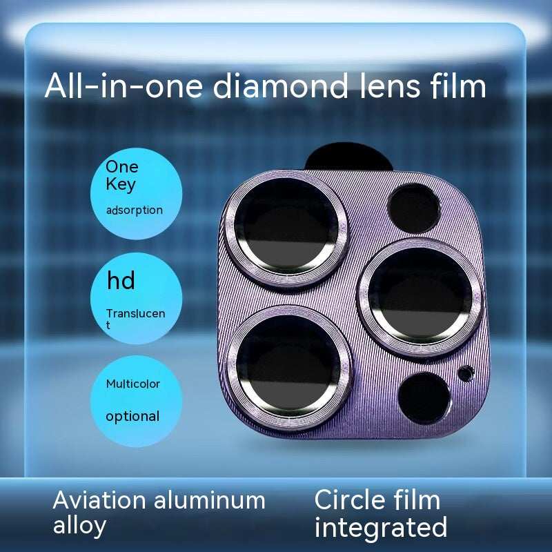 Mobile Phone Rhinestone Lens Protector
