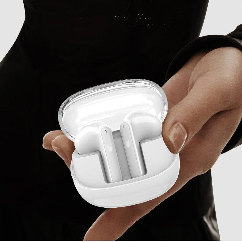 Wireless Bluetooth Headset Transparent Mini Bin