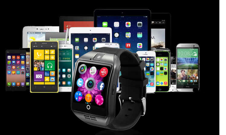 Bluetooth Smart Watch Männer mit Touchscreen Kamera SIM TF Karte Slot Smartwatch Fitness Aktivität Tracker Sport Uhr